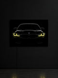 BMW F30 3 Series Neon Poster Frame | GLOWRA ELITE