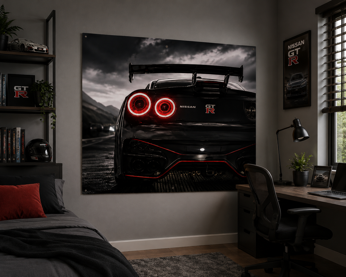 Nissan GT-R Stormy Taillight | Neon Acrylic Frame