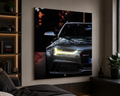 Audi RS6 Amber Headlight | Neon Acrylic Frame