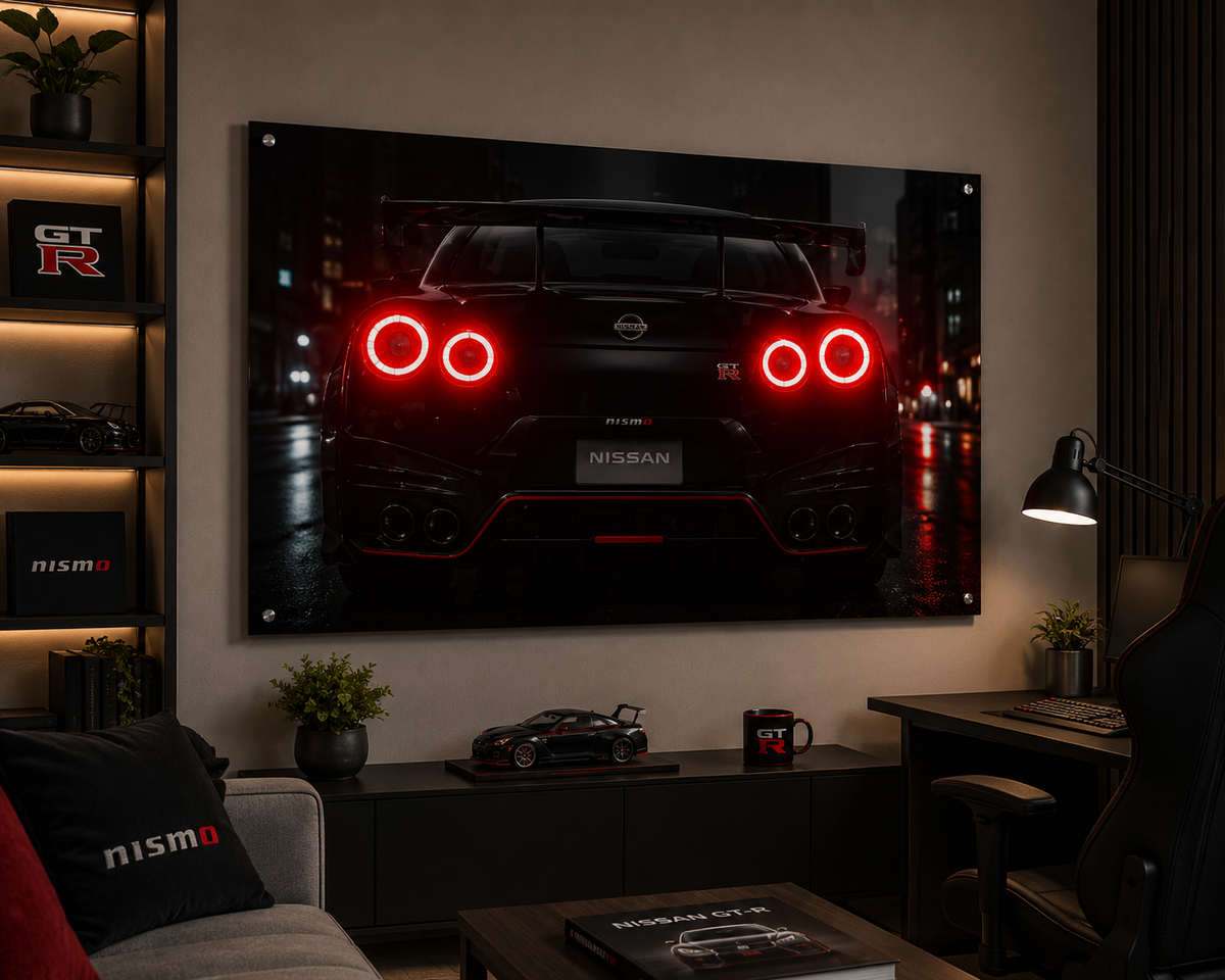 Nissan GT-R Nismo Night Taillight | Neon Acrylic Frame