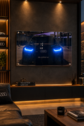 Audi RS Blue Headlight | Neon Acrylic Frame