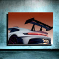 Porsche 911 GT3 RS Taillight | Neon Poster
