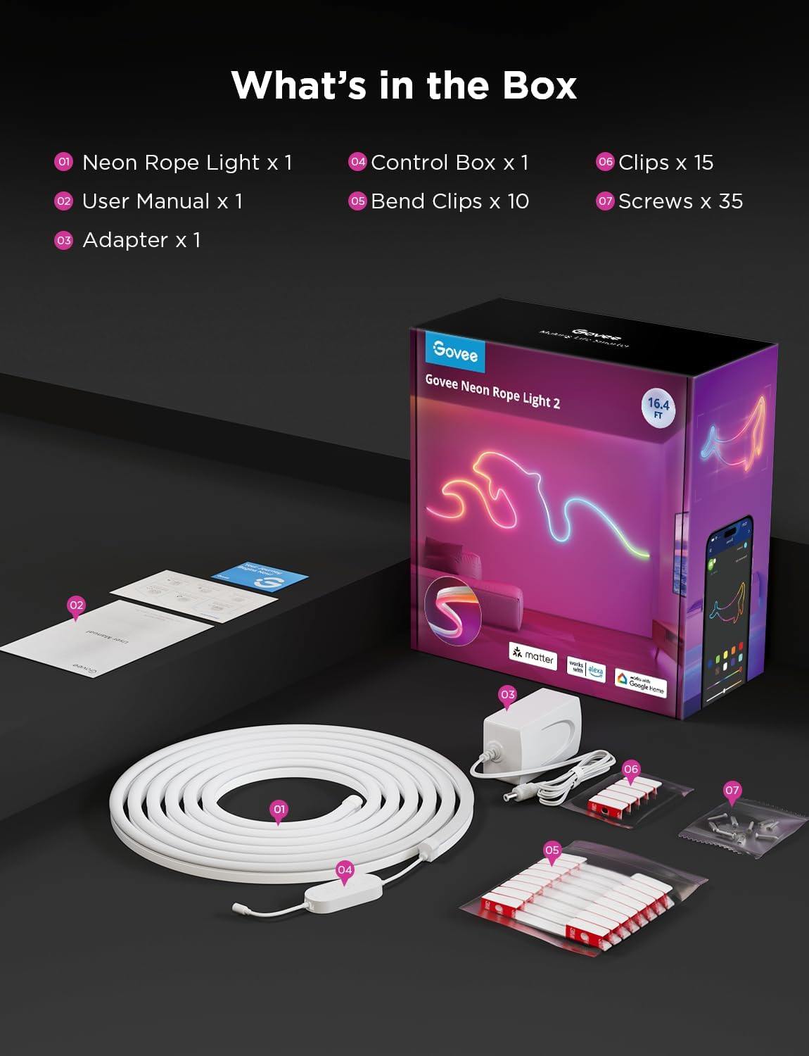 RGB Neon Rope Light | Smart LED Strip