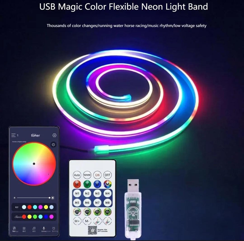 RGB Neon Rope Light | Smart LED Strip